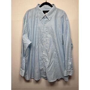 Winston Box Steve Linen Shirt, Size 2XLT, Classic. Lightweight, Casual - New